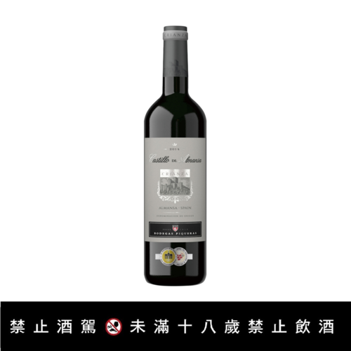 【西班牙亞曼薩城堡陳釀級紅葡萄酒】<br><span>產地：西班牙規格：750ml<br>