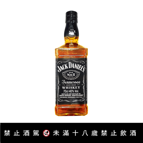【美國傑克丹尼田納西威士忌】<br><span>產地：美國規格：700ml<br>產品圖