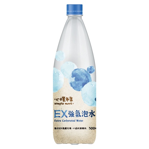【心樸EX強氣泡水】<br><span>產地：台灣規格：500ml <br>產品圖