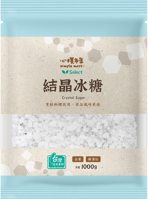 【心樸結晶冰糖】<br><span>產地：台灣  規格：1000g <br>