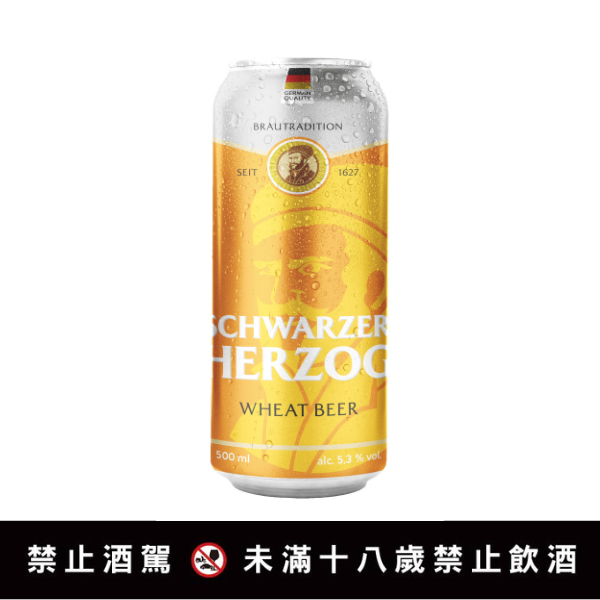【德國黑公爵小麥啤酒5.3%】<br><span>產地：德國 規格：500ml <br>