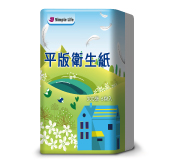【Simple Life超柔平版衛生紙】<br><span>產地：台灣  規格：300張x6包</span>產品圖