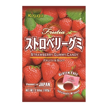 【日本春日井草莓QQ糖】<br><span>產地：日本  規格：102g<br>產品圖