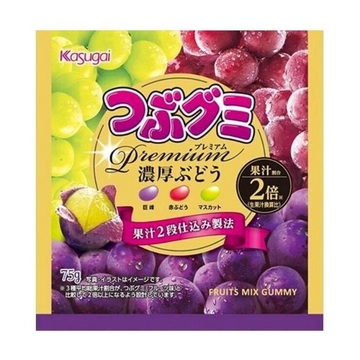 【日本春日井濃厚葡萄風味Q軟糖】<br><span>產地：日本  規格：75g<br>