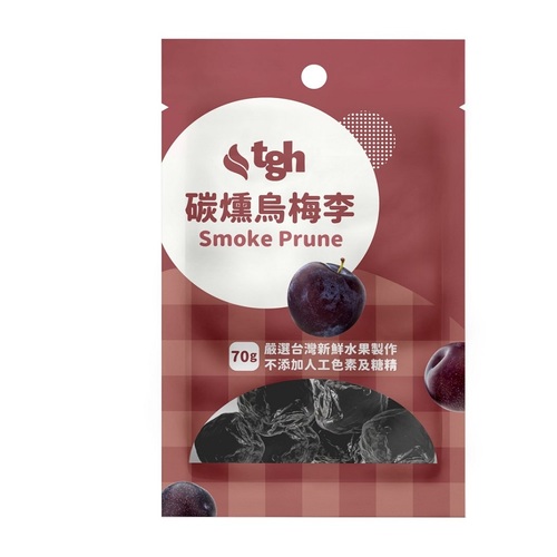 【tgh碳燻烏梅李】<br><span>產地：台灣  規格：70g <br>產品圖