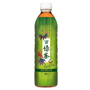 【VV日式無糖綠茶】<br><span>產地：台灣  規格：590ml<br>產品圖